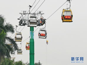 索道飞渡，空中垂降 直击高空客运索道应急救援演练